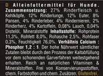 PEETfit Futter mit offener Deklaration